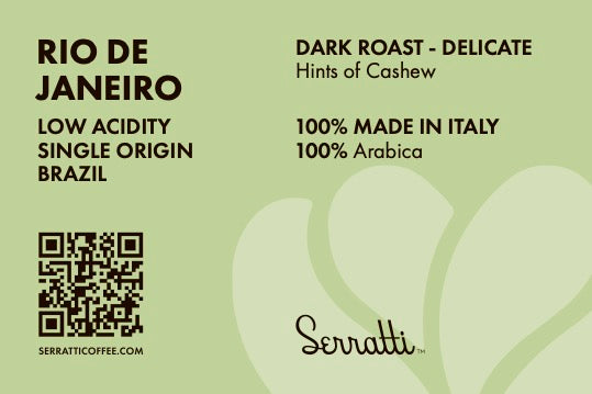 SINGLE ORIGIN BRAZIL Bag of Whole Coffee Beans Blend Rio De Janeiro 8 oz