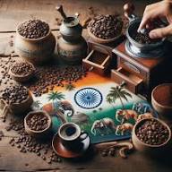 SINGLE ORIGIN INDIA Bag of Whole Coffee Beans Blend Delhi 8 oz